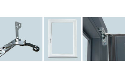 Concealed hinge for tilt & turn
