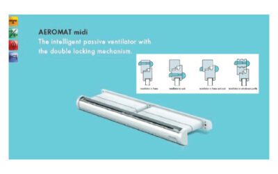 Introducing 3 styles of Aeromat window ventilators