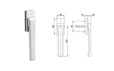 blaugelb 1030 super flat handle