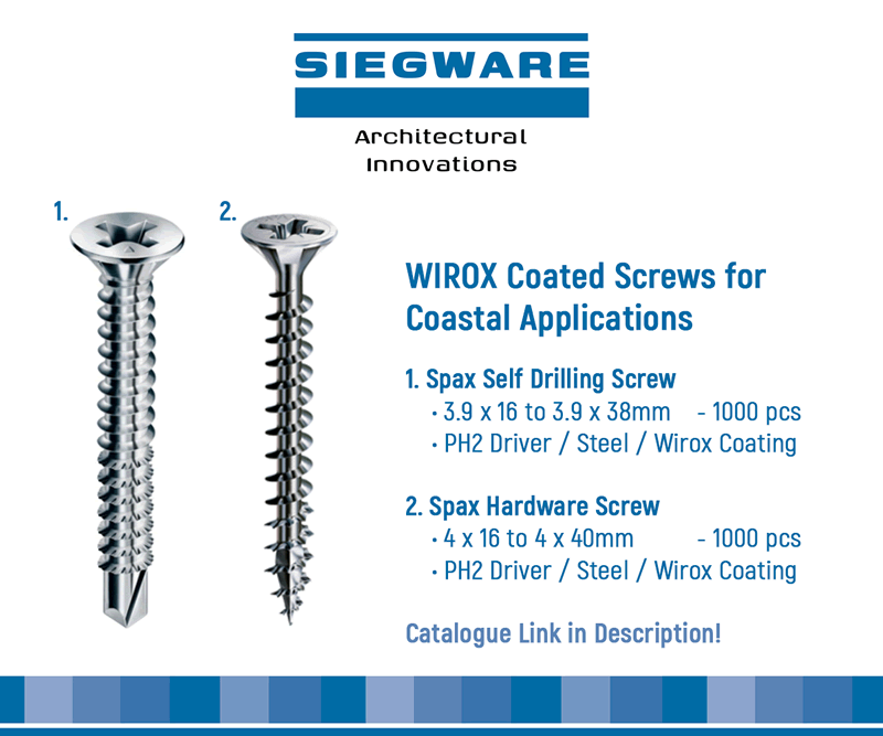 WIROX coated screws