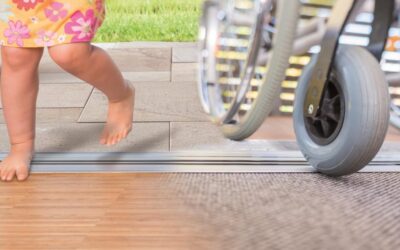 Safe access for all with the award winning Alumat barrier-free threshold